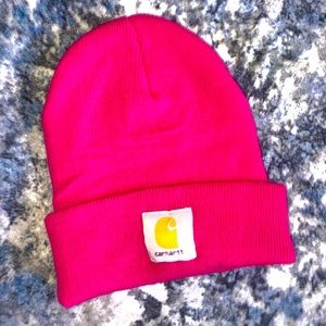 Hot Pink Carhartt Hat Beanie Women’s